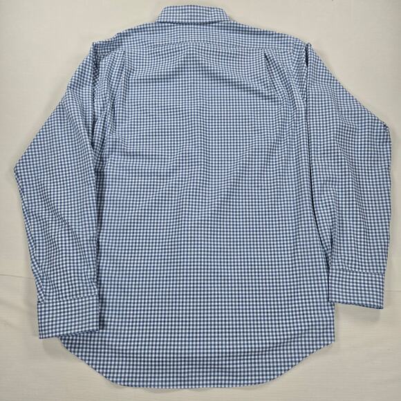 Polo Ralph‎ Lauren Performance Golf Blue Plaid Long Sleeve Button Shirt Size XL - Picture 8 of 8